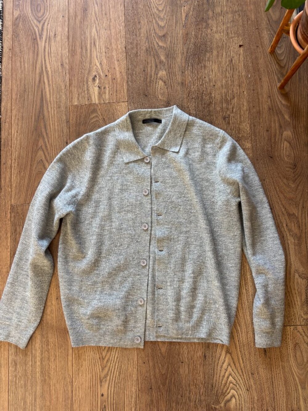 OAK + FORT Grey Cardigan